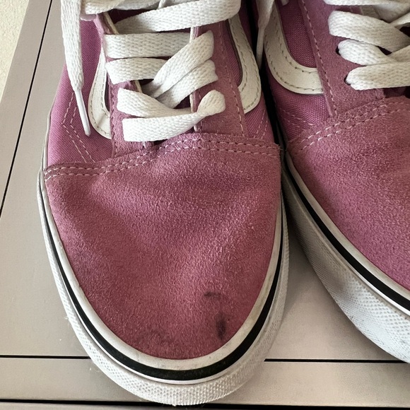 Lace up purple vans !! - Picture 5 of 6